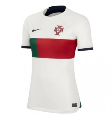 Portugal Replica Away Stadium Shirt for Women World Cup 2022 Short Sleeve